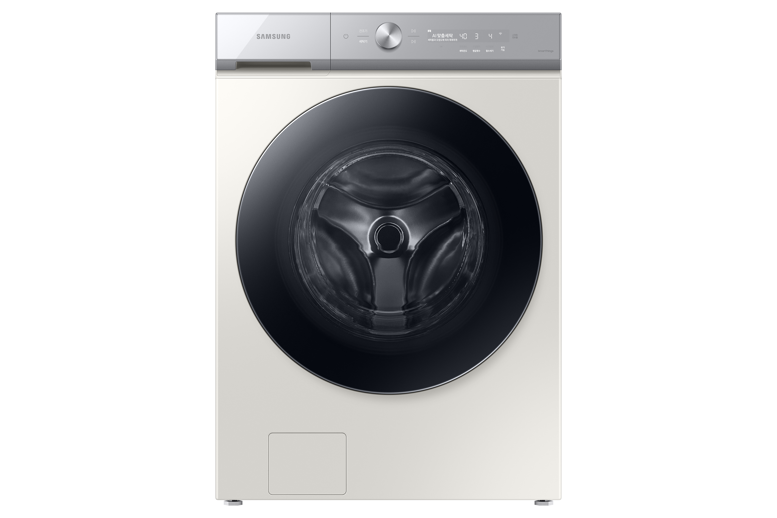 Samsung Front Load Washer 24kg, Hygiene Steam, EcoBubble, WIFI, 1100 RPM, DIT Motor, Color Greige 3