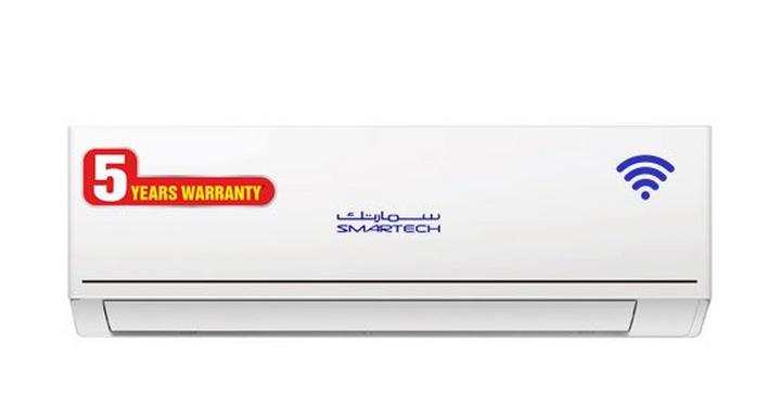 Smartech 1.5 Ton Tropical Rotary Compressor Wifi Split AC White