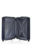 American Tourister Skytrac SP Set of 3Pc HS ABS Hard Luggage, Black.