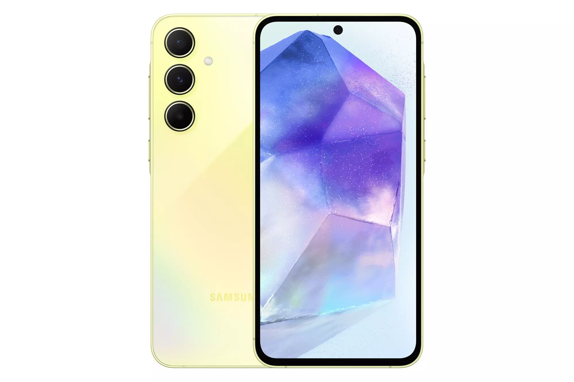 Samsung Galaxy A55, 5G, 256 GB, Awesome Lemon