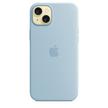 Apple iPhone 15 Silicone Case with MagSafe,Light Blue