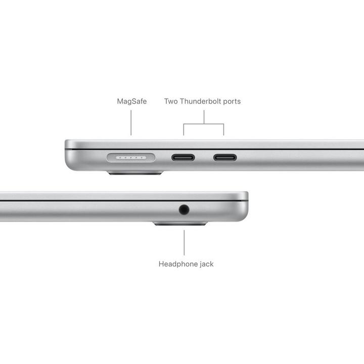 Apple MacBook Air, M3, 8GB, 256GB SSD, 13.6 inch, Silver