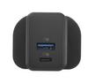 Cellularline Charger, 2 Ports, 30W, Black.