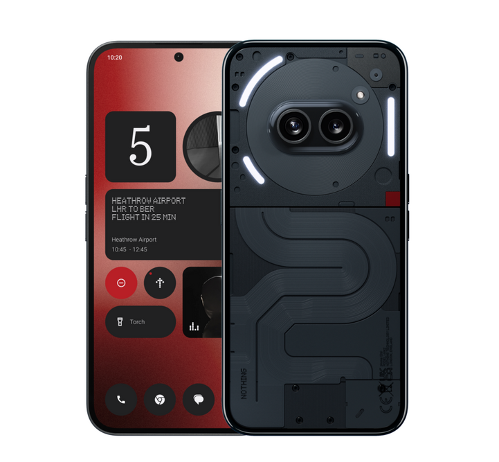 Nothing phone 2a, 256 GB, 5G, Black. - eXtra