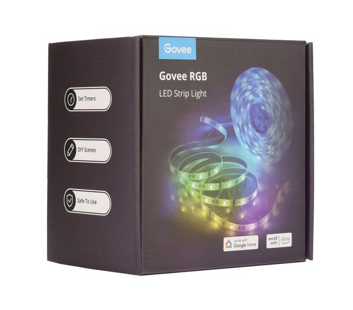 Govee RGB Smart Wi Fi Bluetooth LED Strip Lights 2 x 5m eXtra