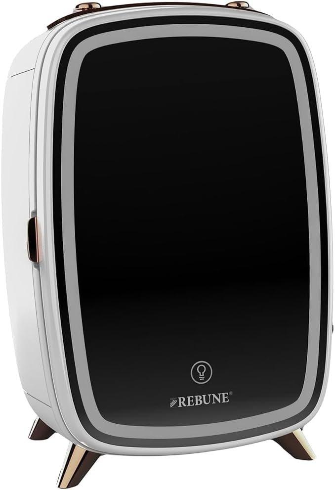 Rebune Cosmetic Refrigerator with LED Mirror, 6L, 18W. 3