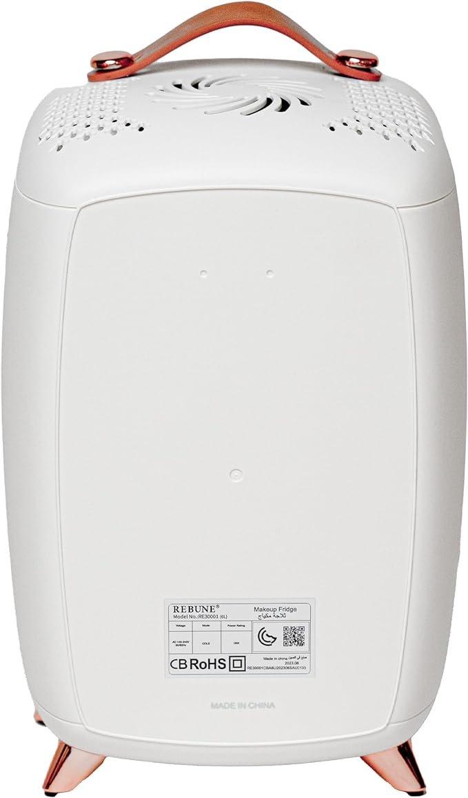 Rebune Cosmetic Refrigerator with LED Mirror, 6L, 18W. 4