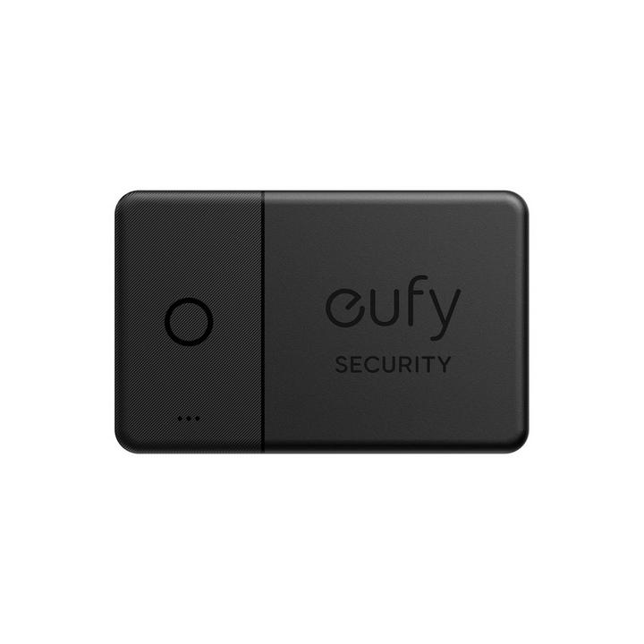EUFY, Smart Card Tracker, Ultra Loud Alarm, Water Resistant, Black