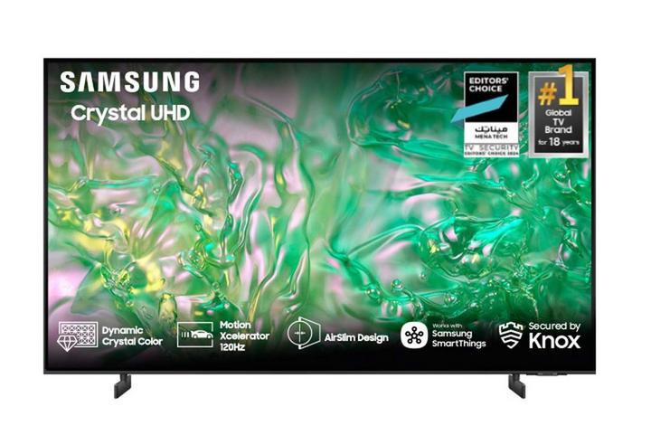 Samsung UHD 4K TV, 85 Inch, Dynamic Crystal Color, 120Hz, Air Slim Design