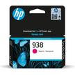 HP 938 Magenta Original Ink Cartridge, Approx 800 Page