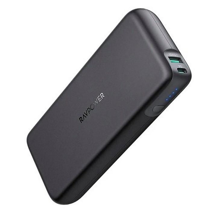 Ravpower 30000mAh Powerbank, 100W, Ports, Black eXtra Oman