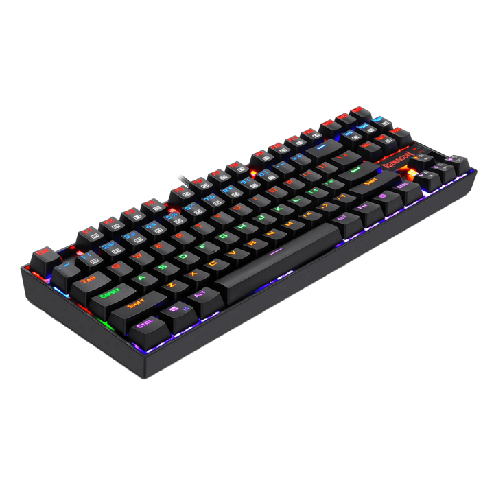 REDRAGON K552 Kumara Gaming Keyboard, Wired, Compact 87 Keys, Black