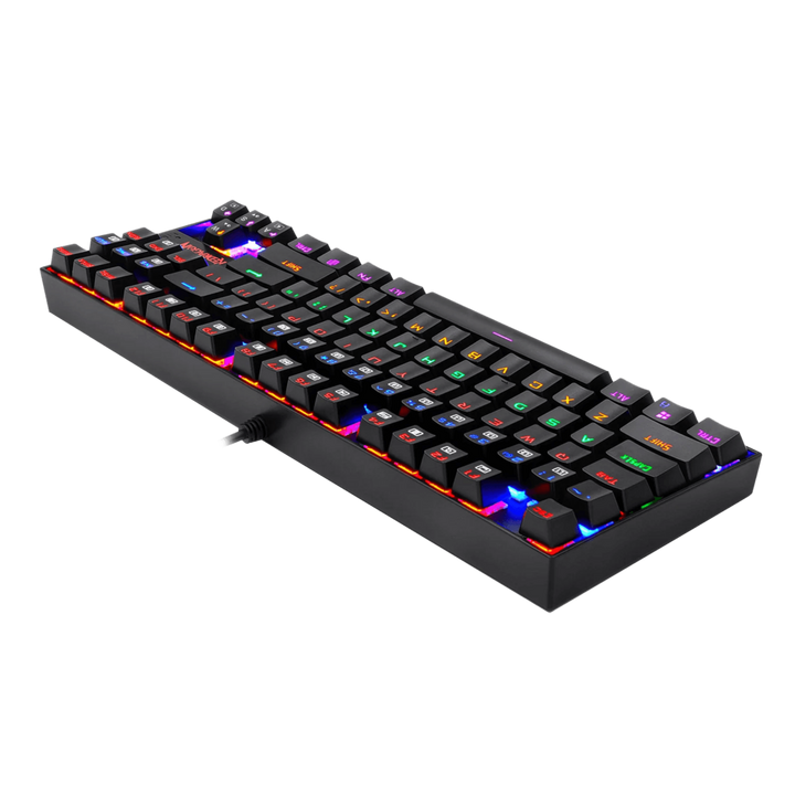 REDRAGON K552 Kumara Gaming Keyboard, Wired, Compact 87 Keys, Black