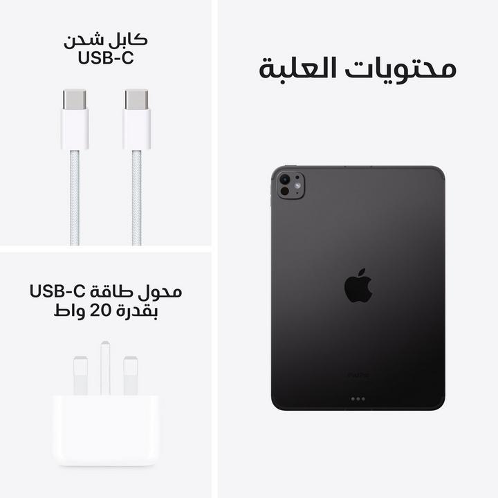 APPLE IPAD PRO 2024, Wi-Fi, 11 INCH, 256 GB, SPACE BLACK