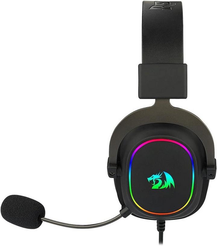 REDRAGON Wired Gaming Headset, 7.1 Surround Sound, Black