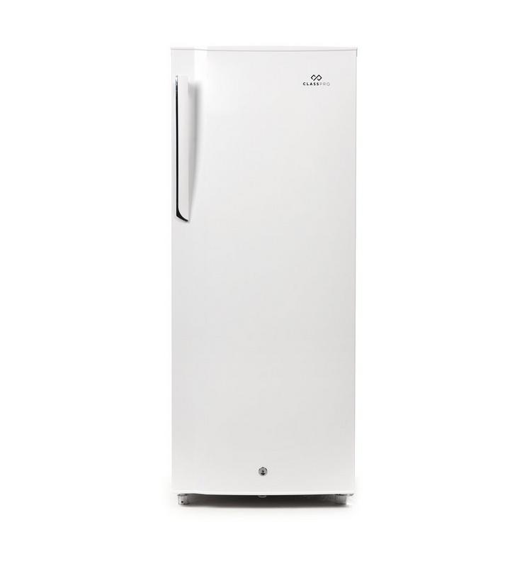 ClassPro Single Door Refrigerator,6.2 Cu.ft, Semi-AUTO Defrost System, Interior Lamp, White
