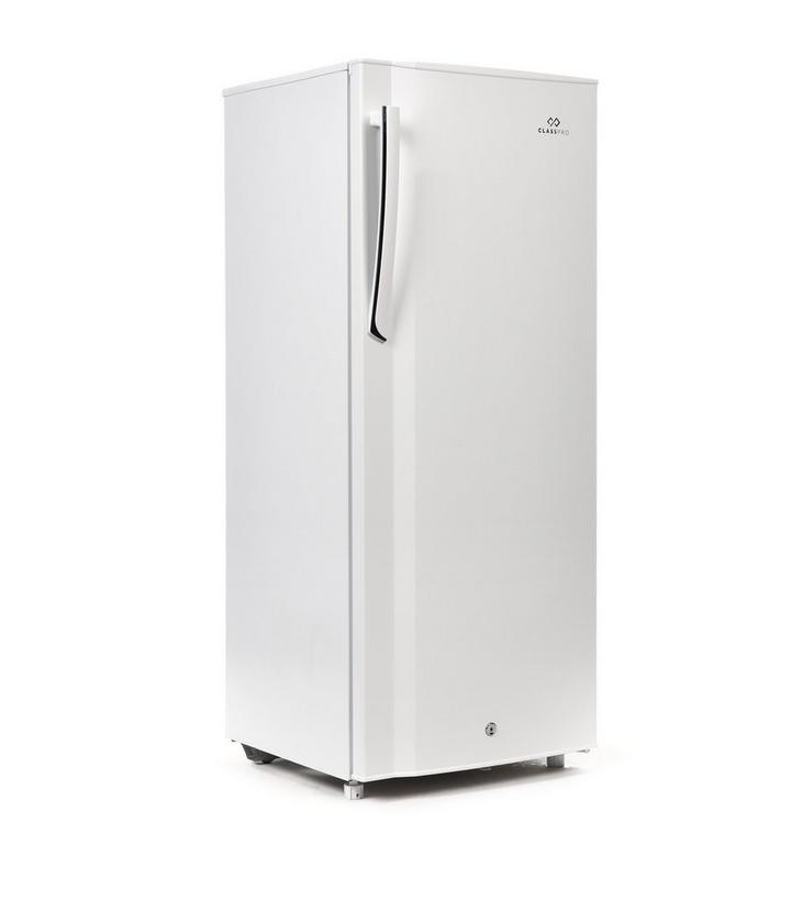 ClassPro Single Door Refrigerator,6.2 Cu.ft, Semi-AUTO Defrost System, Interior Lamp, White