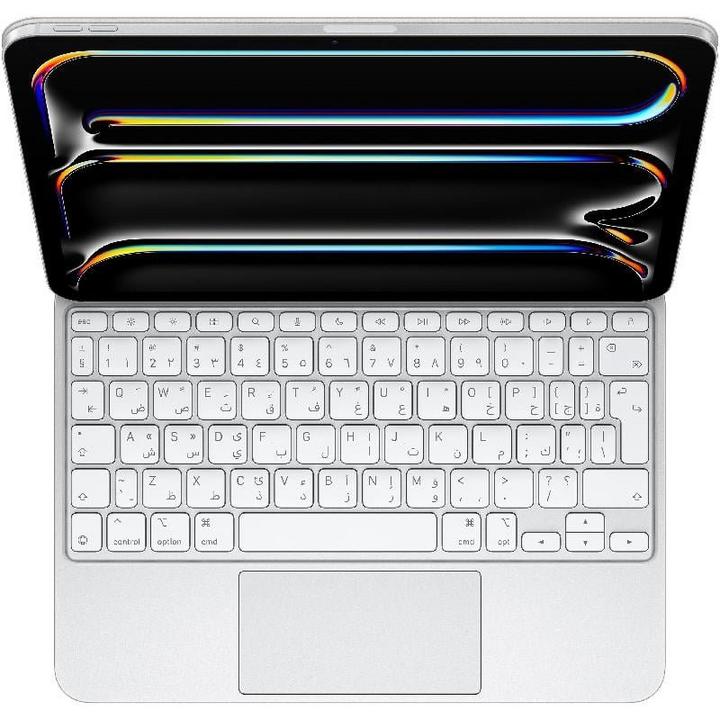 Apple Magic Keyboard for iPad Pro 11 Inch(M4) Arabic,White