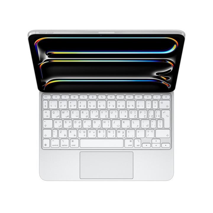 Apple Magic Keyboard for iPad Pro 11 Inch(M4) Arabic,White