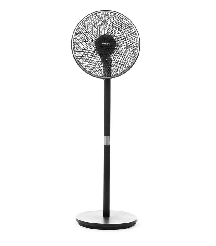 Philips 3000 SERIES 16-Inch Smart Pedestal Fan With Timer, 40cm 48W Black