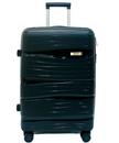 Globetrotter Luggage Hard Trolley Single 65CM 8 Wheel  Black,