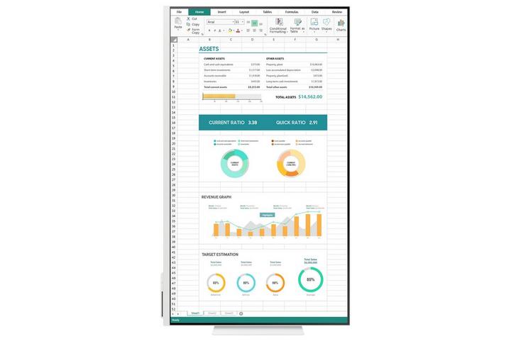 SAMSUNG M8 Smart Flat Monitor, 32 inch UHD, Speaker, Tiltable, Warm White