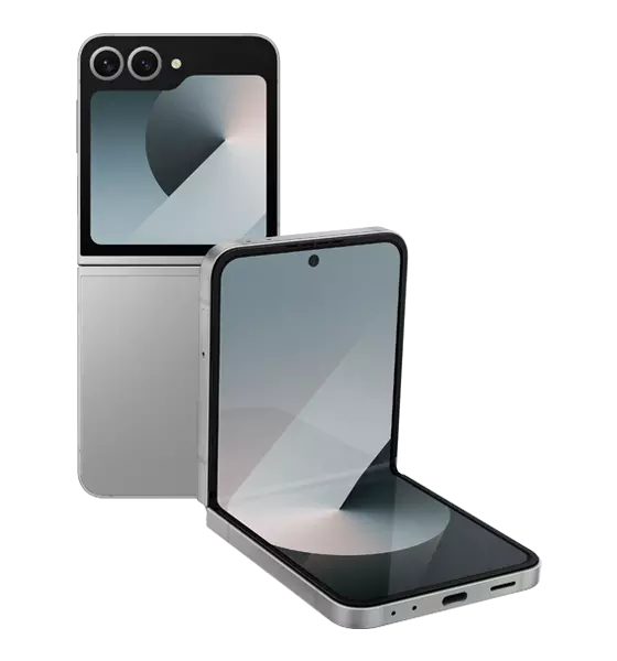 SAMSUNG Galaxy Z Flip 6, 5G, 256 GB, Silver Shadow