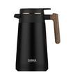 SHAHA, Smart Stainless Steel Vacuum Flask 1.7L, Touch and Display Temperature, Black
