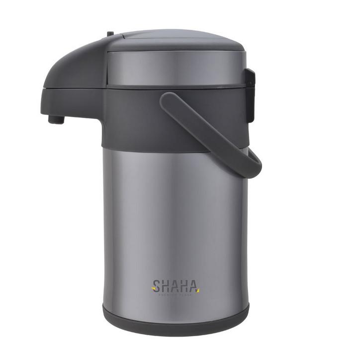 SHAHA, Stainless Steel Vacuum Flask, 3L, Grey