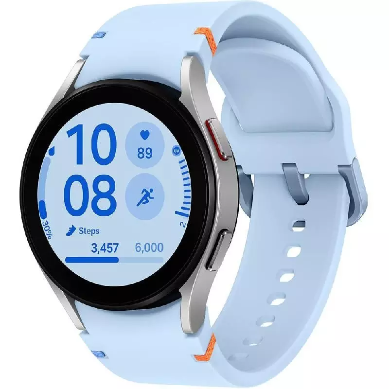 SAMSUNG Galaxy Watch FE, 40MM, Silver Frame, Blue