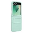 SAMSUNG Galaxy Flip 6 Vegan Leather Case, Light Green