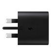 Samsung USB-C AC Wall Charger Adapter With UK Plug FOC UNIT, 25W, Black