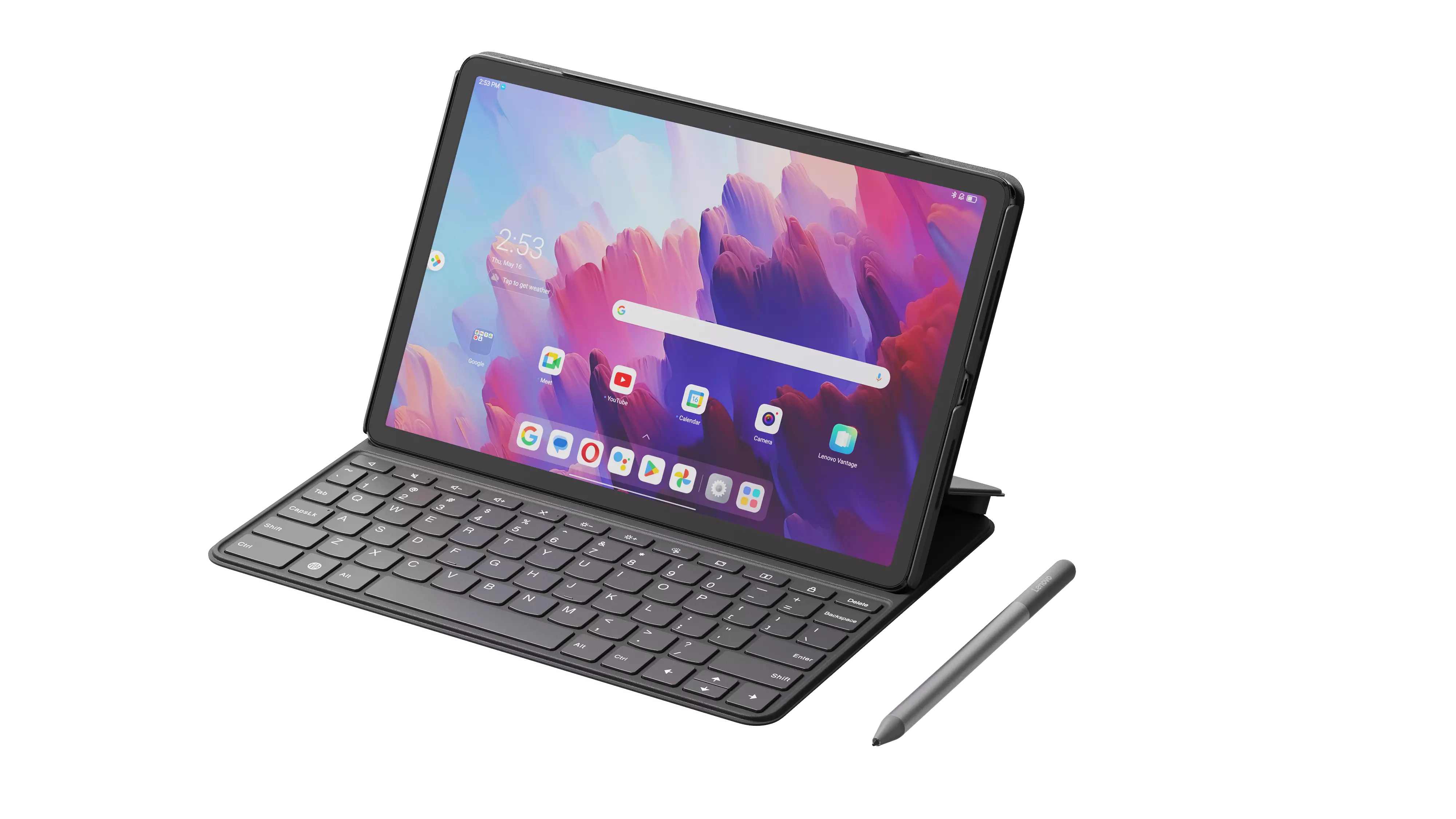 Lenovo TAB K11, 4G, 11 Inch, 128GB, with Keyboard Case and Pen, Luna Grey