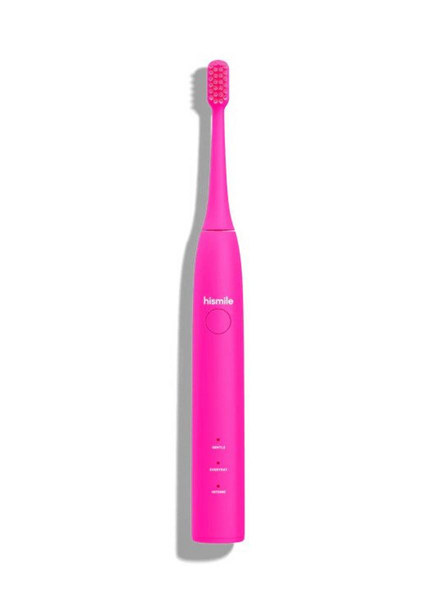 HISMILE Electric Toothbrush, USB-C Rechargeable, Bright Pink - eXtra