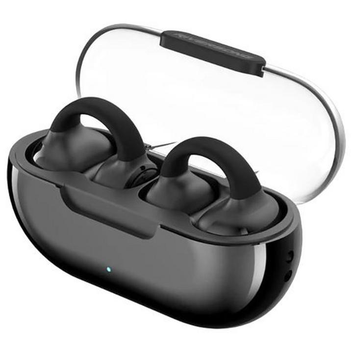 Riversong Air Clip L2 TWS Earbuds, 30hrs Playtime, Black