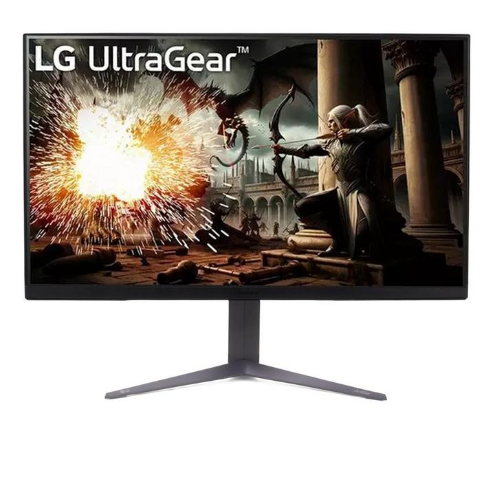 LG UltraGear QHD Flat Gaming Monitor, 32 inch QHD IPS, 180Hz, 1ms GTG, Black