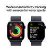 Apple Watch Series 10 GPS 46MM Jet Black Aluminium Case with Ink Sport Loop