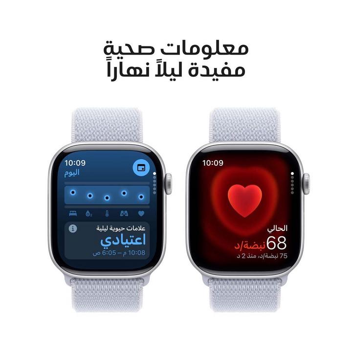 Apple Watch Series 10 GPS + Cellular 42MM Silver Aluminium