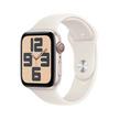 Apple Watch SE GPS + Cellular 44MM Starlight Aluminium Case with Starlight Sport Band - S/M