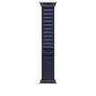Apple 49MM Navy Alpine Loop, Large, Natural Titanium Finish