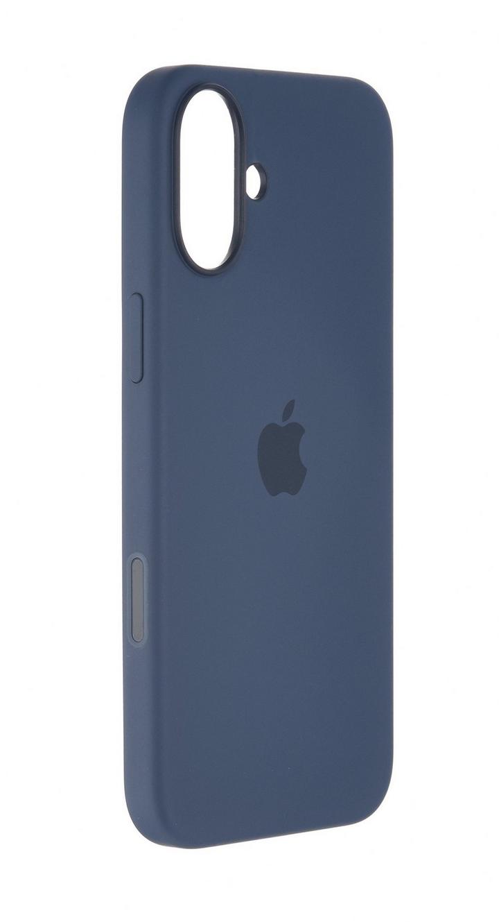 Apple iPhone 16 Plus Silicone Case with MagSafe,Denim