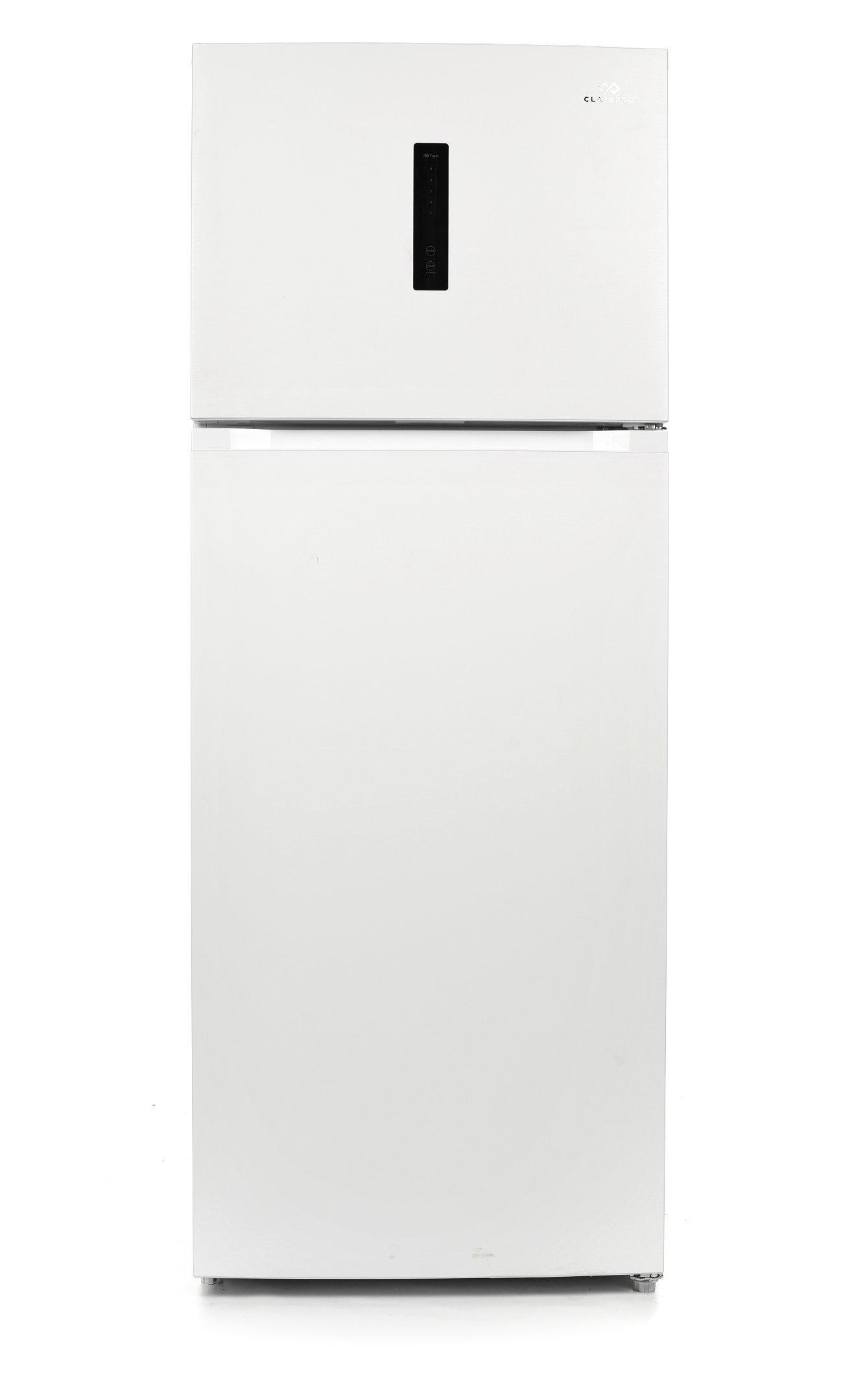 ClassPro Refrigerator 12.9Cu.ft, Freezer 3.5Cu.ft, Inverter Compressor , White 3