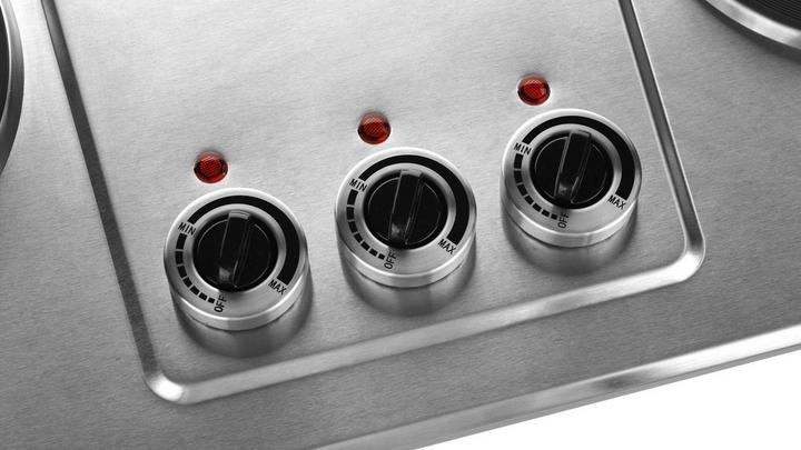 Koolen Electric hot plate, 3 burner,  2800W Plat size: 188mm+155mm+188mm