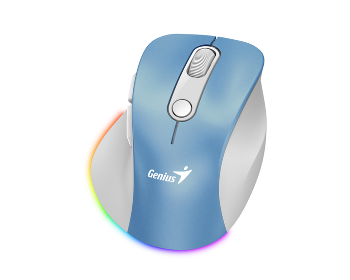 Genius ERGO PRO Wireless Bluetooth Mini-PC Mouse Light Blue
