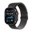 Apple Watch Ultra 2 GPS + Cellular 49MM Black Titanium Case with Black Titanium Milanese Loop,Large