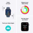 Apple Watch SE GPS 40MM Silver Aluminium Case with Denim Sport Band - S/M