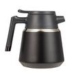 SHAHA, Stainless Steel Vacuum Flask With Filter, 1.3L, Black