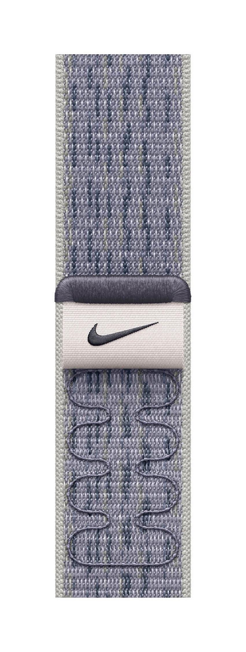 MC1G4ZM/A--Apple 40MM Grey/Blue Nike Sport Loop eXtra
