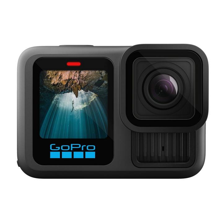 GOPRO HERO13 Black Action Camera, 24.7 MP, Touchscreen, Wi-Fi, Black