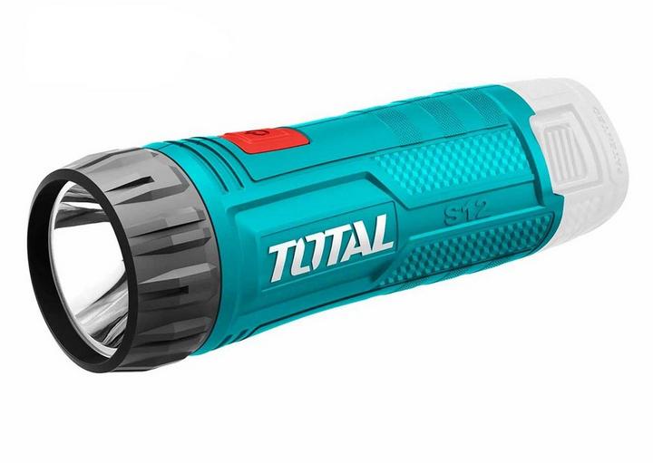 TOTAL, Li Ion Flashlight With Battery 12V